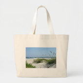 Pad naar het Zee-Ocracoke-eiland Grote Tote Bag (Voorkant)