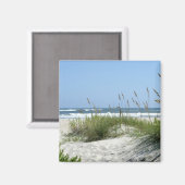 Pad naar het Zee-Ocracoke Island Magneet (Voorkant / Achterkant)