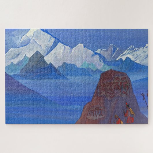 Pad naar Kailas, 1932, ingediend door Nicholas Roe Legpuzzel (Horizontaal)