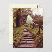 Pad naar licht briefkaart (Voorkant / Achterkant)