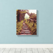 Pad naar licht canvas afdruk (Insitu (Houten vloer))