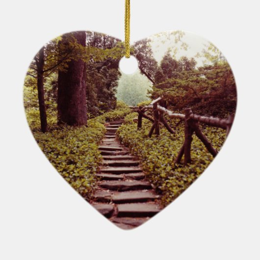 Pad naar licht keramisch ornament (Achterkant)