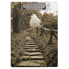 Pad naar licht klembord