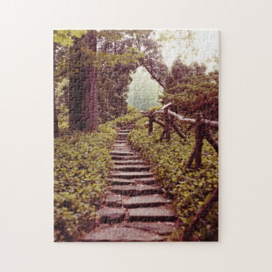 Pad naar licht legpuzzel (Verticaal)