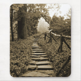 Pad naar licht muismat