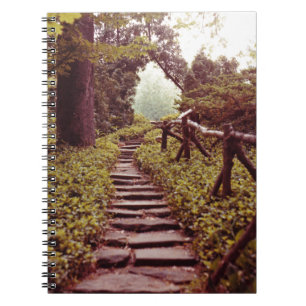 Pad naar licht notitieboek