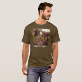 Pad naar licht t-shirt (Voorkant volledig)