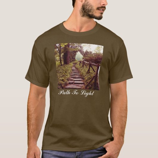 Pad naar licht t-shirt (Voorkant)