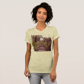 Pad naar licht t-shirt (Voorkant volledig)