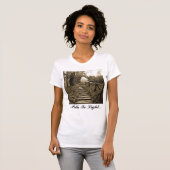 Pad naar licht t-shirt (Voorkant volledig)