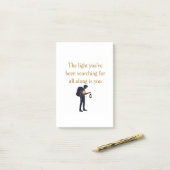 Pad naar Mindfulness en Succes Collectie Post-it® Notes (Op bureau)