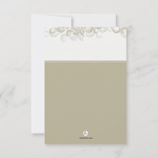 Pad naar Morgen Bereavement Hartelijk dank Bedankkaart (Achterkant)