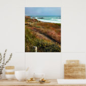 Pad naar Ocean Shoreline Poster (Keuken)
