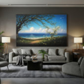 Pad naar oneindigheid canvas afdruk