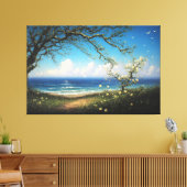 Pad naar oneindigheid canvas afdruk (Insitu (Woonkamer))