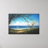 Pad naar oneindigheid canvas afdruk (Voorkant)