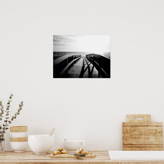 Pad naar passeergrille poster (Keuken)