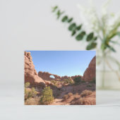 Pad naar Skyline Arch Briefkaart (Staand voorkant)