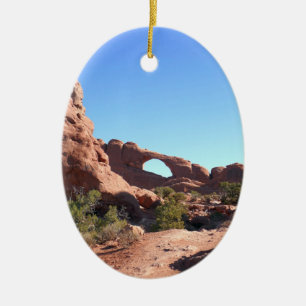 Pad naar Skyline Arch Keramisch Ornament