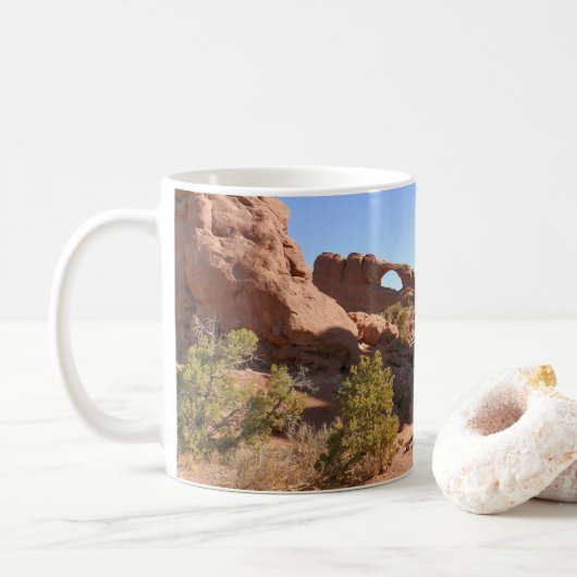 Pad naar Skyline Arch Koffiemok (Met donut)