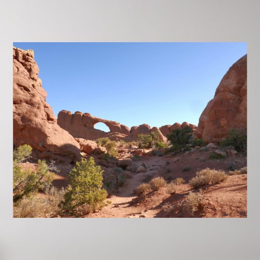 Pad naar Skyline Arch Poster (Voorkant)