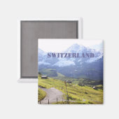 Pad naar sneeuwberg magneet (Voorkant / Achterkant)