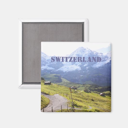 Pad naar sneeuwberg magneet (Voorkant / Achterkant)