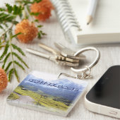 Pad naar sneeuwberg sleutelhanger (Voorkant Rechts)