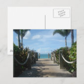 Pad naar strand briefkaart (Voorkant / Achterkant)