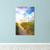 Pad naar strand canvas afdruk (Insitu (Houten vloer))