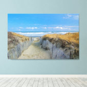 Pad naar strand canvas afdruk (Insitu (Houten vloer))