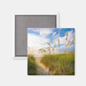 Pad naar strand magneet (Voorkant / Achterkant)