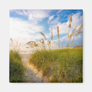 Pad naar strand magneet