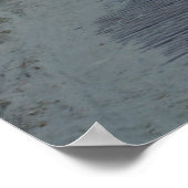 Pad naar strand met fietsen | Norderney, Duitsland Poster (Hoek)