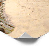 Pad naar strand poster (Hoek)