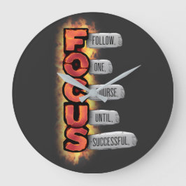 Pad naar succes grote klok