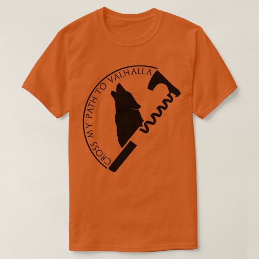 Pad naar Valhalla Classic TShirt (Design voorkant)