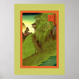 Pad naar Zenkoji Temple ~  Japans Poster