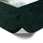 Pad naast de Avon in Stratford. Poster (Hoek)