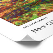 Pad nabij Castle Meadows, Abergavenny Print (Hoek)