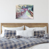 Pad onbekend canvas afdruk (Insitu (Slaapkamer))