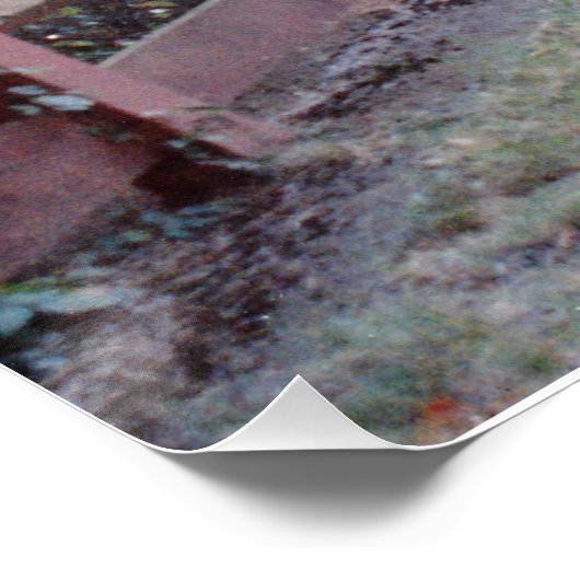 Pad onbekend perfect poster (Hoek)