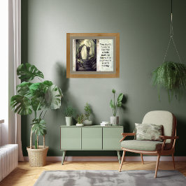 Pad op Poster reizen