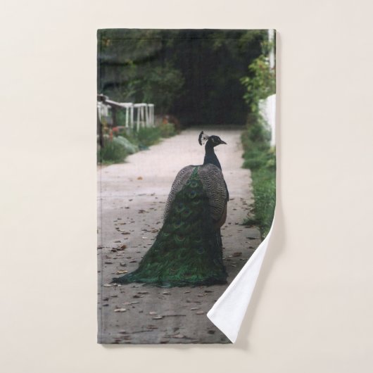 Pad Peacock Bad Handdoek (Handdoek)
