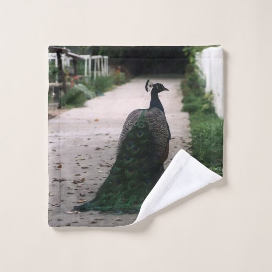 Pad Peacock Bad Handdoek (Wasdoekje)