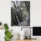 Pad Poster met Psalm 119:32 (Thuiskantoor)