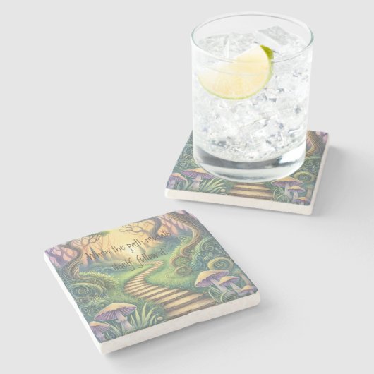 Pad & prijsopgave stenen onderzetter (Zijkant)