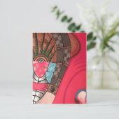 Pad startpunt briefkaart (Staand voorkant)