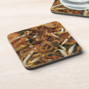 Pad Thai [ผั ไ ท ย] Thailand Street Food Bier Onderzetter