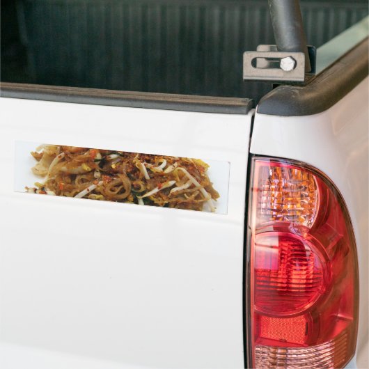 Pad Thai [ผั ไ ท ย] Thailand Street Food Bumpersticker (Op Truck)